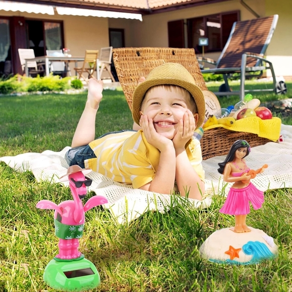 5 Solar Powered Dancing Bobblehead-Suncatcher-2 assorted solars-*Total of 7 - Picture 14 of 16